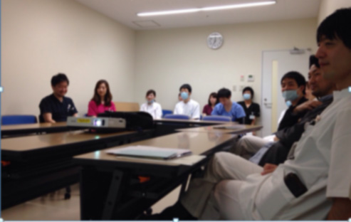 研修医主催の勉強会（週1回）