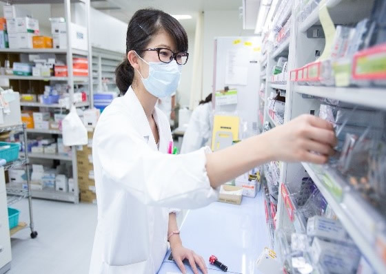 錠剤やカプセル剤を取りそろえています